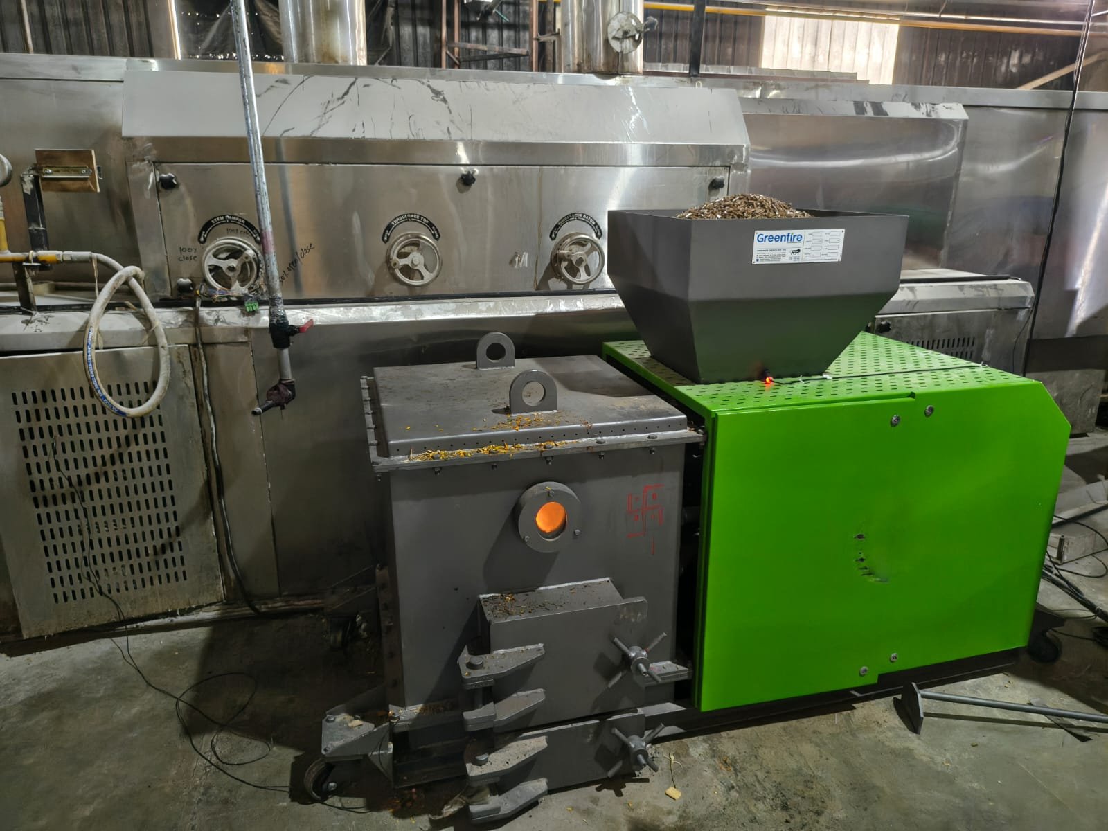 Greenfire Wood Pellet Burner Models